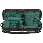 Bobelock 1002 Oblong 4/4 Violin Case with Green Velour Interior