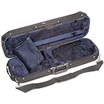 Bobelock 1002 Oblong 4/4 Violin Case with Blue Velour Interior