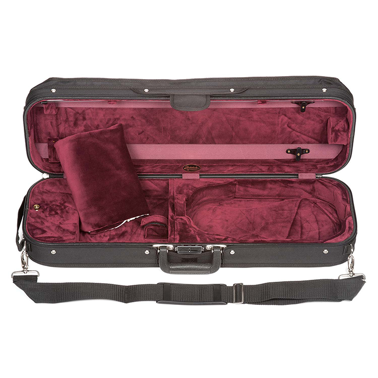Bobelock 1002 Oblong 4/4 Violin Case with Wine Velour Interior