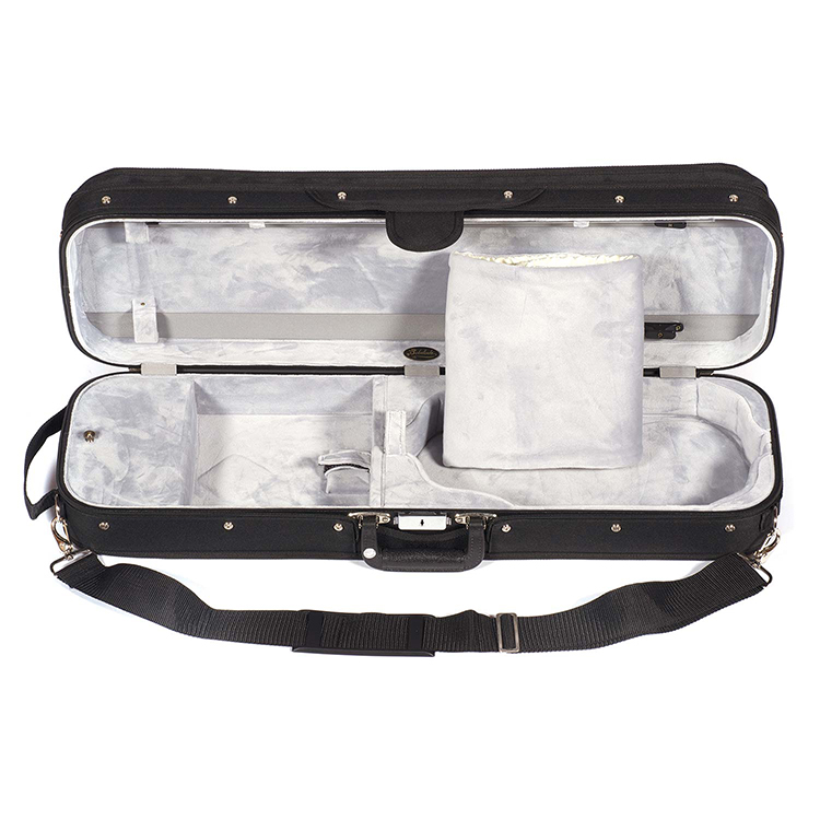 Bobelock 1002 Oblong 4/4 Violin Case with Gray Velour Interior