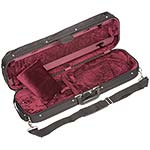 Bobelock 1002 Oblong 3/4 Violin Case with Wine Velour Interior