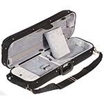 Bobelock 1002 Oblong 1/2 Violin Case with Gray Velour Interior
