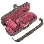 Bobelock 1002 Oblong 1/4 Violin Case with Wine Velour Interior