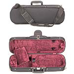 Bobelock 1002 Oblong 1/8 Violin Case with Wine Velour Interior