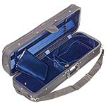 Bobelock 1003 Featherlite Oblong 4/4 Violin Case with Blue Velvet Interior