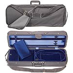 Bobelock 1003 Featherlite Oblong 4/4 Violin Case with Blue Velvet Interior