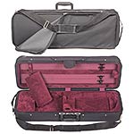 Bobelock 1003 Featherlite Oblong 4/4 Violin Case with Wine Velour Interior