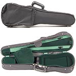 Bobelock 1007 Suspended Student Shaped 4/4 Violin Case with Green Velvet Interior