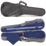 Bobelock 1007 Suspended Student Shaped 4/4 Violin Case with Blue Velvet Interior