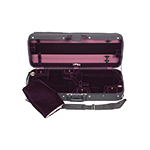 Bobelock 1015 Suspended Double 4/4 Violin Case with Wine Velvet Interior