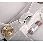Bobelock 1017 Hill Style Oblong 4/4 Violin Case with Silver Velvet Interior