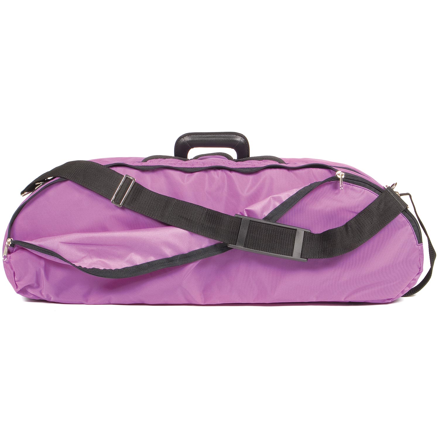 Bobelock 1047 Purple Fiberglass Half Moon 4/4 Violin Case, Silver ...