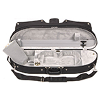 Bobelock 1047 Half Moon 4/4 Violin Case with Silver Velvet Interior