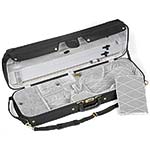 Bobelock 1051 Corregidor 4/4 Violin Case with Silver Velvet Interior
