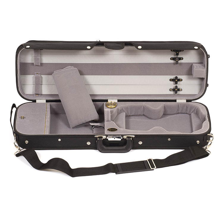 Bobelock 6002 Hill Style Lite 4/4 Violin Case with Gray Velvet Interior