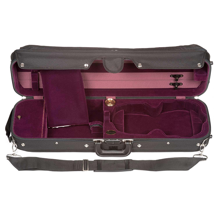 Bobelock 6002 Hill Style Lite 4/4 Violin Case with Wine Velvet Interior