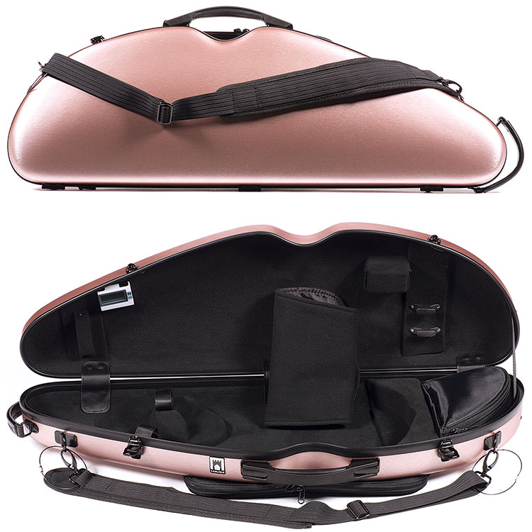 Carlisle Alliance 2901 Pro 4/4 Brushed Gold Violin Case