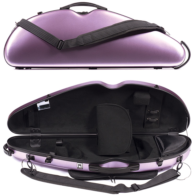 Carlisle Alliance 2901 Pro 4/4 Frosted Violet Violin Case