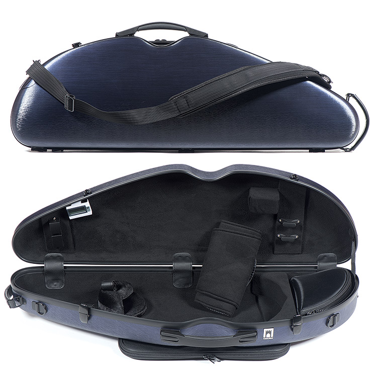 Carlisle Alliance 2901 Pro 4/4 Brushed Blue Violin Case