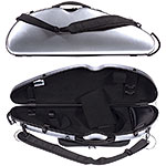 Carlisle Alliance 2901 Pro 4/4 Brushed Nickel Violin Case