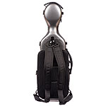Carlisle Dynasty 4201V Shaped 4/4 Violin Case, Woven Silver