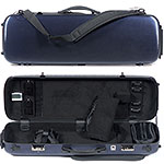 Carlisle Victory 4751V Oblong 4/4 Violin Case, Brushed Blue