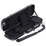 Carlisle Victory 4751V Oblong 4/4 Violin Case, Midnight Blue