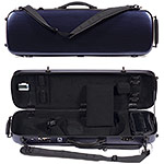 Carlisle Victory 4751V Oblong 4/4 Violin Case, Midnight Blue