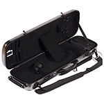 Carlisle Victory 4751V Oblong 4/4 Violin Case, Silver Rain