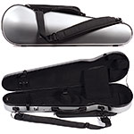 Carlisle Prestige 5251V Shaped 4/4 Violin Case, Pewter