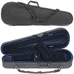 Core CC397 Dart Shaped 4/4 Violin Case with Blue Interior
