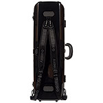 Galaxy Supernova Oblong Violin Case, Black/Gray