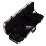 Galaxy Supernova Oblong Violin Case, Gray/Gray