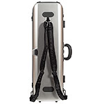 Galaxy Supernova Oblong Violin Case, Gray/Gray