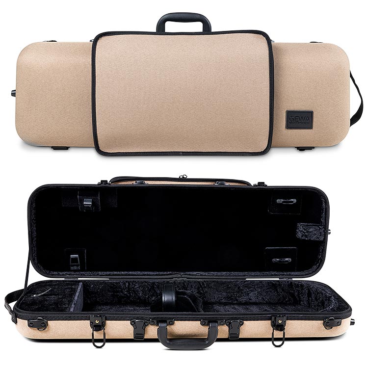 GEWA Bio-A Oblong 4/4 Violin Case, Beige