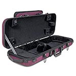 GEWA Bio-A Oblong 1/2-4/4 Violin Case, Purple