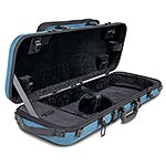 GEWA Bio-A Oblong 1/2-4/4 Violin Case, Blue