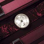 Gewa Maestro Oblong Violin Case, velvet (black/wine)