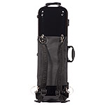 Gewa Air 2.1 Oblong Black Violin Case with subway handle, Black Interior