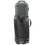 Gewa Air 2.1 Oblong Grey Violin Case w/subway handle, Black Interior