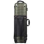 Gewa Idea 1.9 Oblong Violin Case w/subway handle, Green/Black pattern