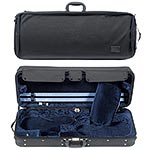 Gewa Concerto Double 4/4 Violin Case, black/blue