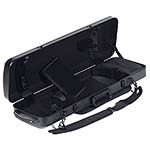 Gewa Pure 2.4 Oblong Black 4/4-3/4 Violin Case with Black Interior