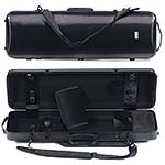 Gewa Pure 2.4 Oblong Black 4/4-3/4 Violin Case with Black Interior