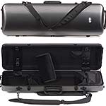 Gewa Pure 2.4 Oblong Grey 4/4-3/4 Violin Case with Black Interior