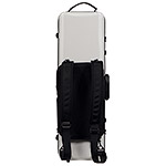 Gewa Pure 2.4 Oblong White 4/4-3/4 Violin Case with Black Interior
