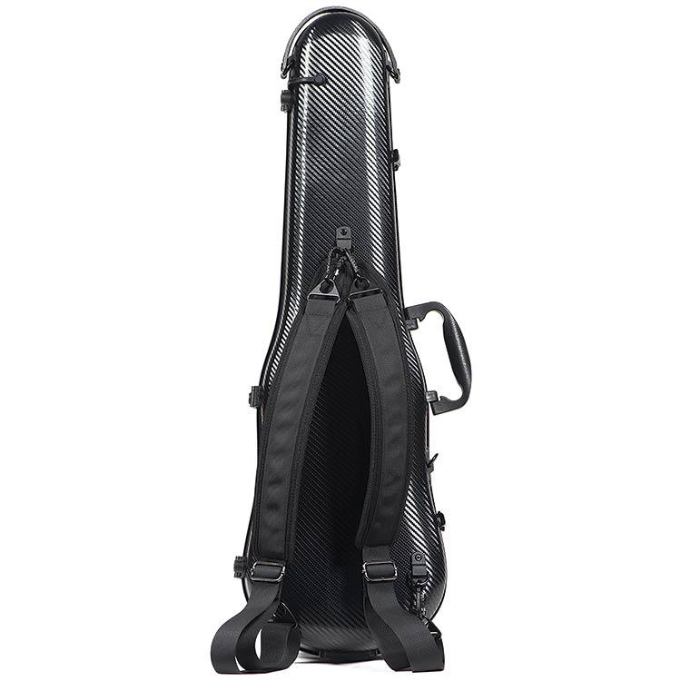 Gewa Pure 1.8 Shaped Black 4/43/4 Violin Case with Black Interior