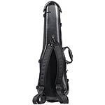 Gewa Pure 1.8 Shaped Black 4/4-3/4 Violin Case with Black Interior