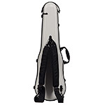 Gewa Pure 1.8 Shaped White 4/4-3/4 Violin Case with Black Interior