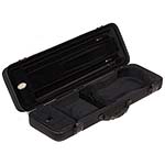 Jakob Winter Oblong 51025 Greenline 4/4-3/4 Violin Case with Music Pocket, Black